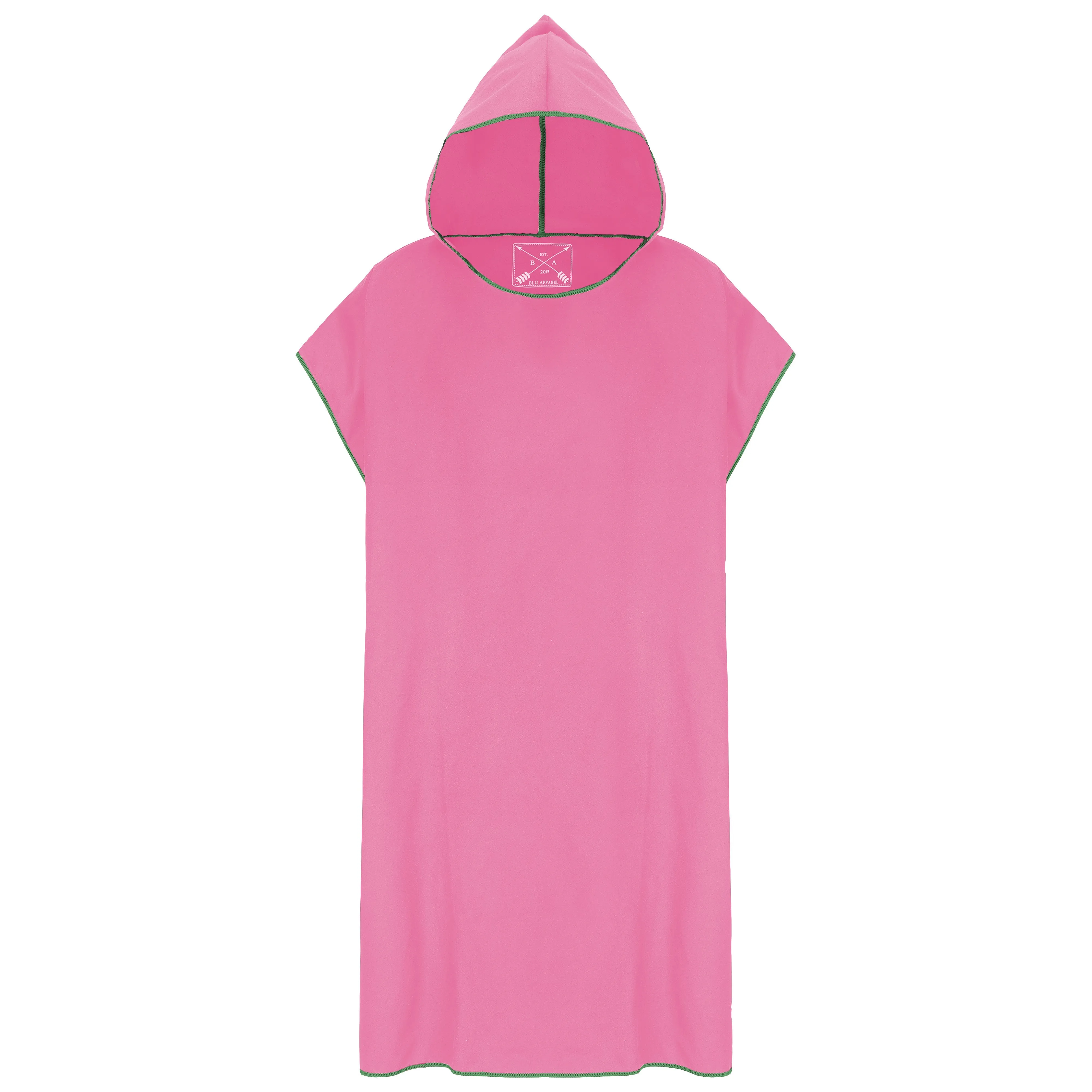 Microfibre Changing Robe / Poncho - Pink