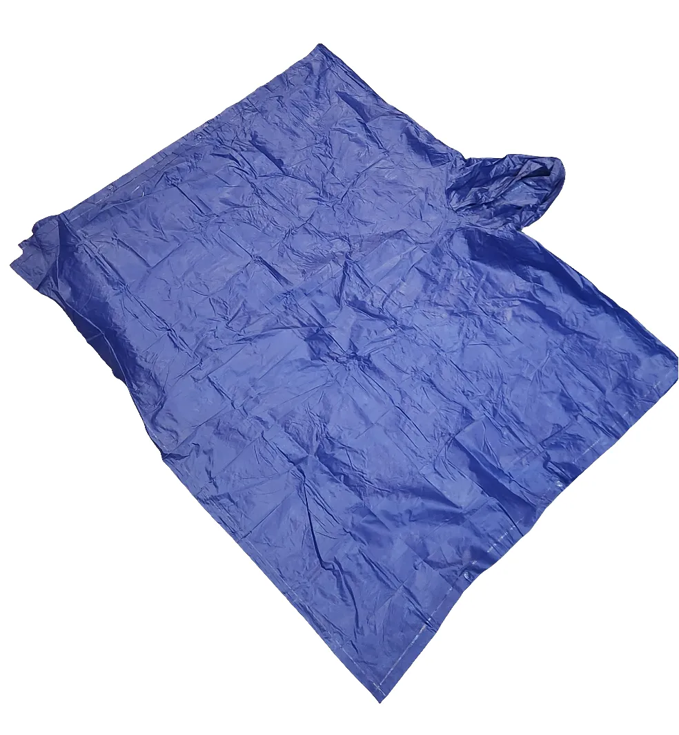 MIL-TEC Vinyl Poncho - Dark Blue