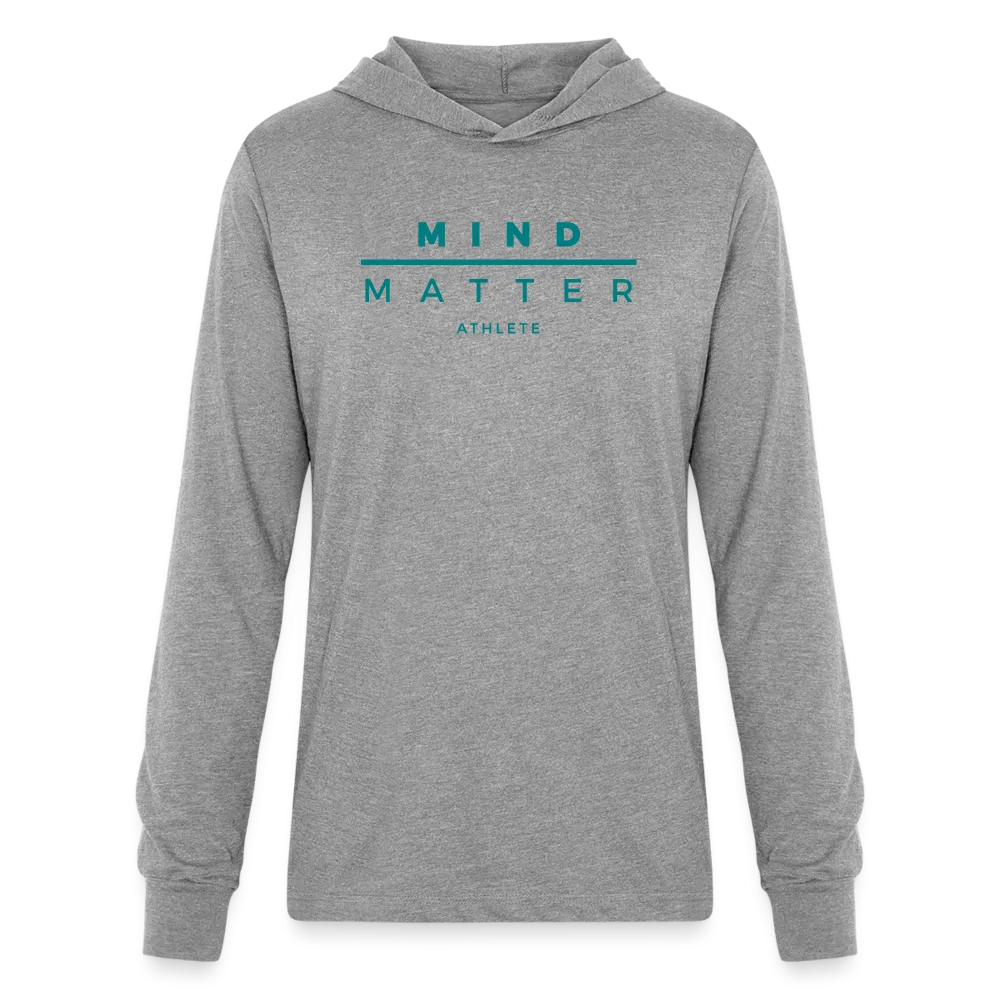 MM Athlete Teal- Unisex Long Sleeve Hoodie Shirt