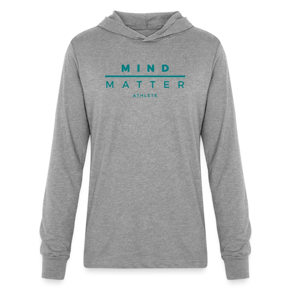 MM Athlete Teal- Unisex Long Sleeve Hoodie Shirt