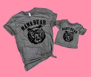 Mommy and Me Shirts | Mama Bear Baby Bear Shirts