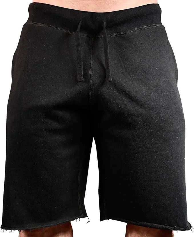 Monsta Clothing Co. Men's Workout Sweat Shorts HRD LVN 000 Classic Gym SweatShorts