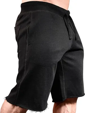 Monsta Clothing Co. Men's Workout Sweat Shorts HRD LVN 000 Classic Gym SweatShorts