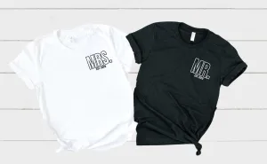 Mr and Mrs Matching Shirts | Unisex Crew
