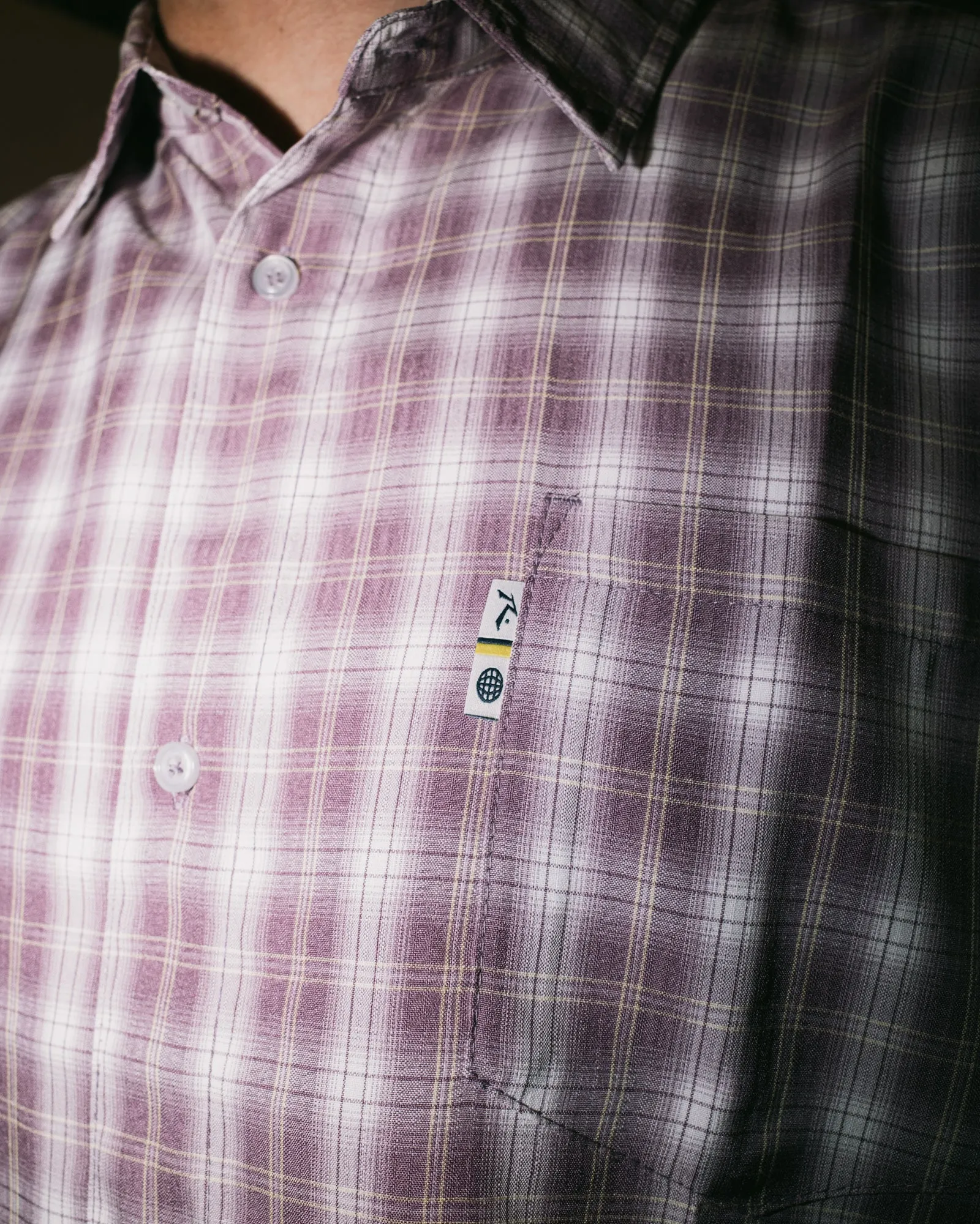 Mucho Gusto Oversized Boxy Fit Check Shirt