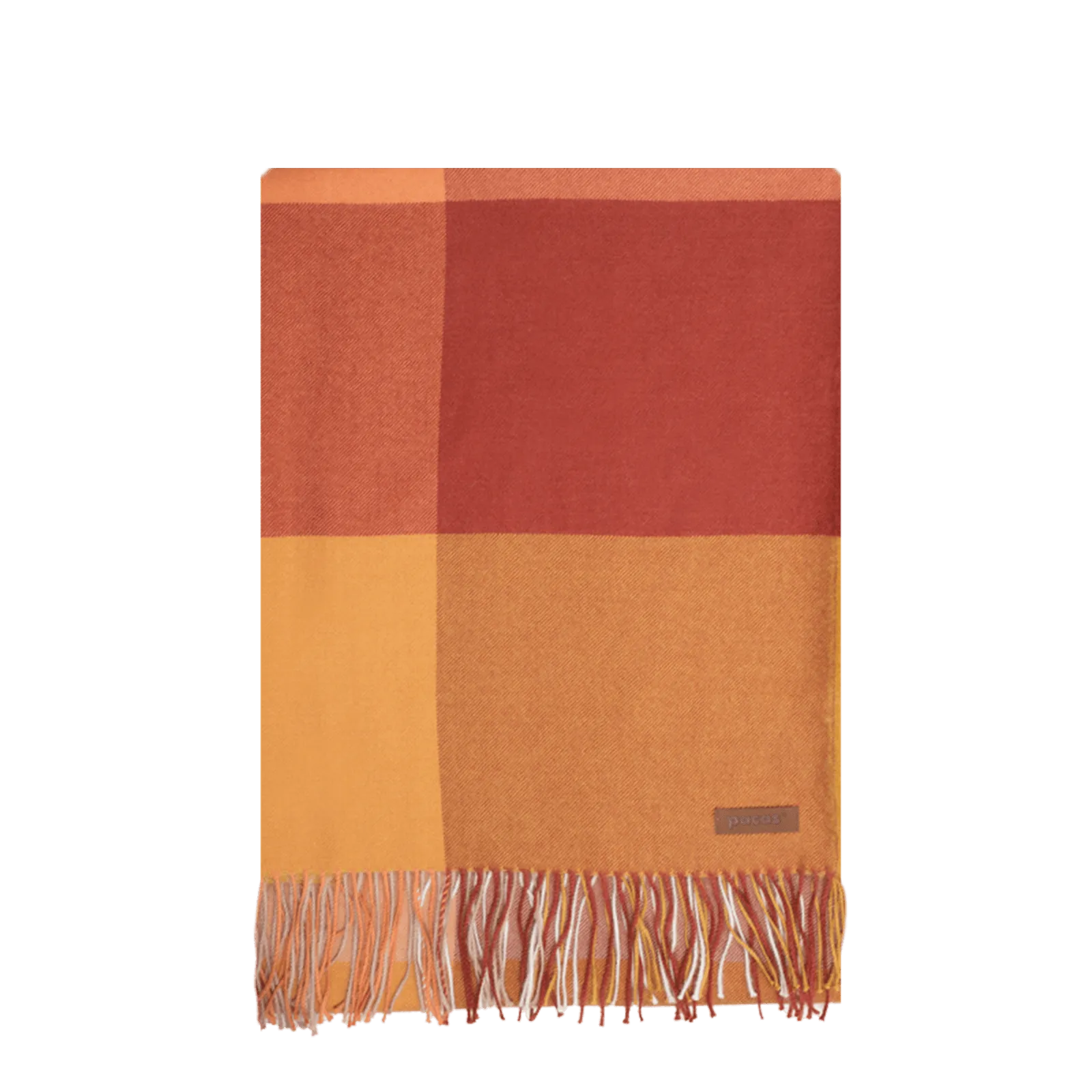 Multi Plaid Throw Blanket
