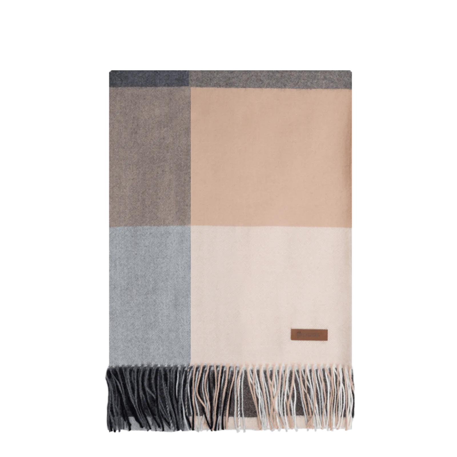 Multi Plaid Throw Blanket
