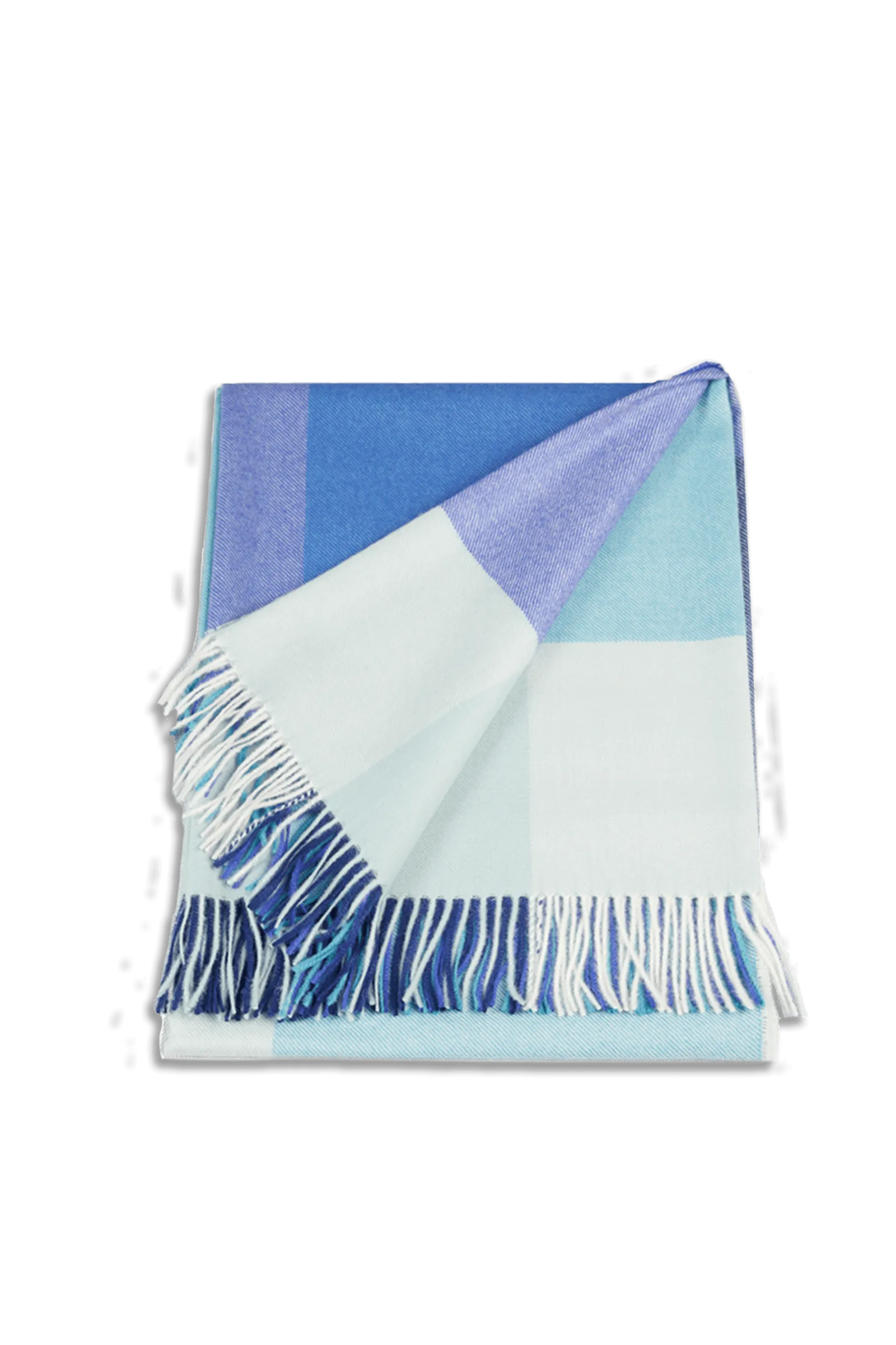 Multi Plaid Throw Blanket
