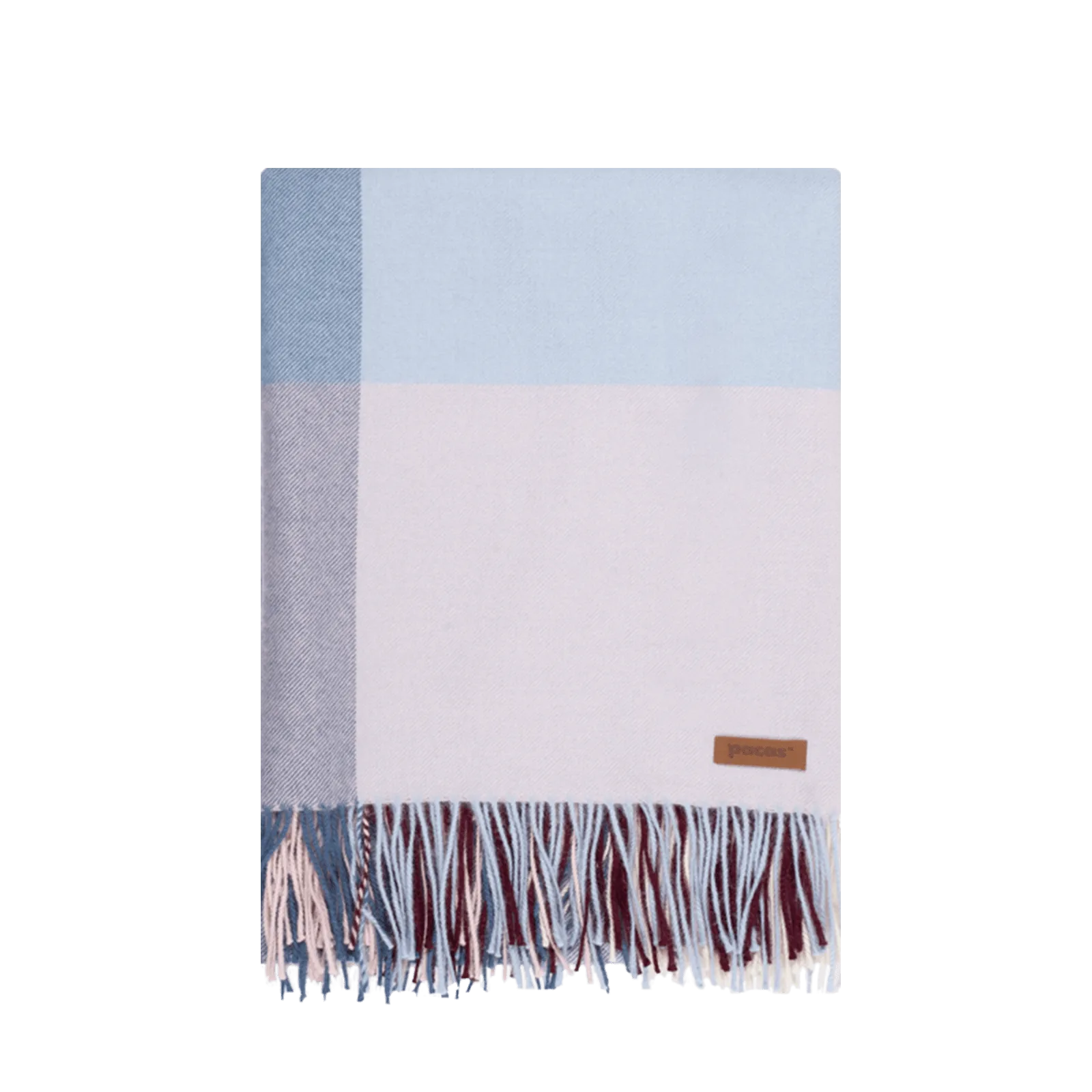 Multi Plaid Throw Blanket