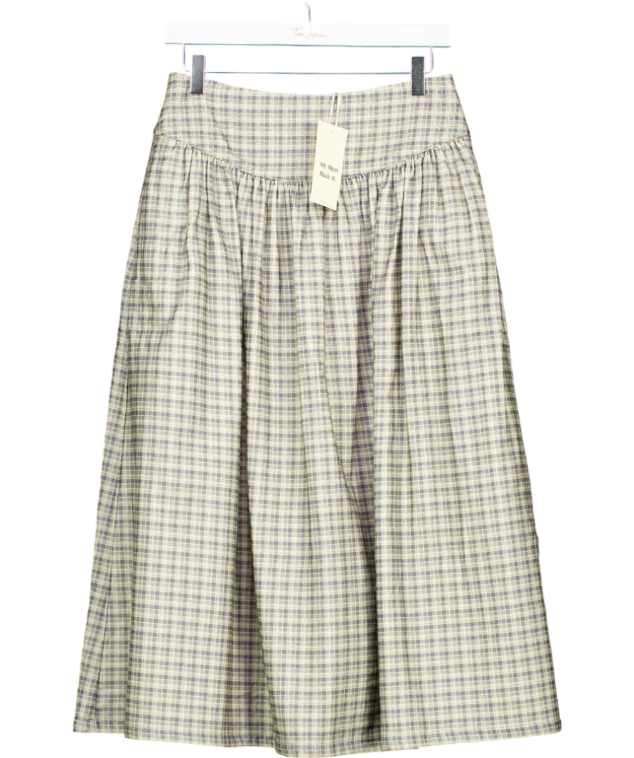 My mum made it Multicoloured Chequered Skirt UK M