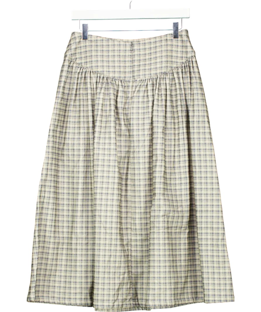 My mum made it Multicoloured Chequered Skirt UK M