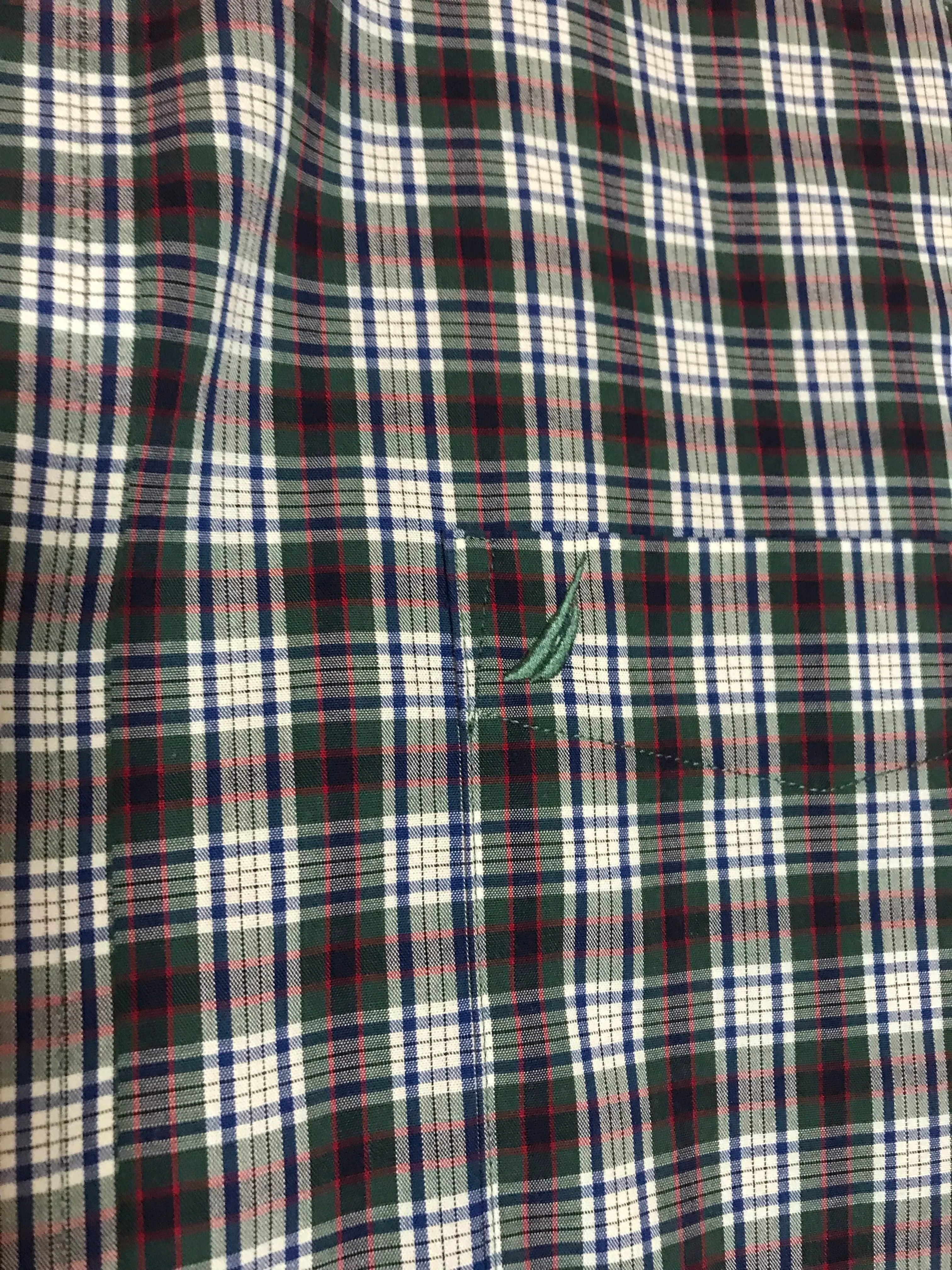 Nautica Plaid Long Sleeve- Large