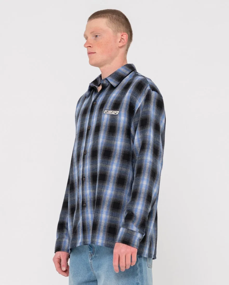 Neon Dreams Relaxed Fit Plaid Shirt