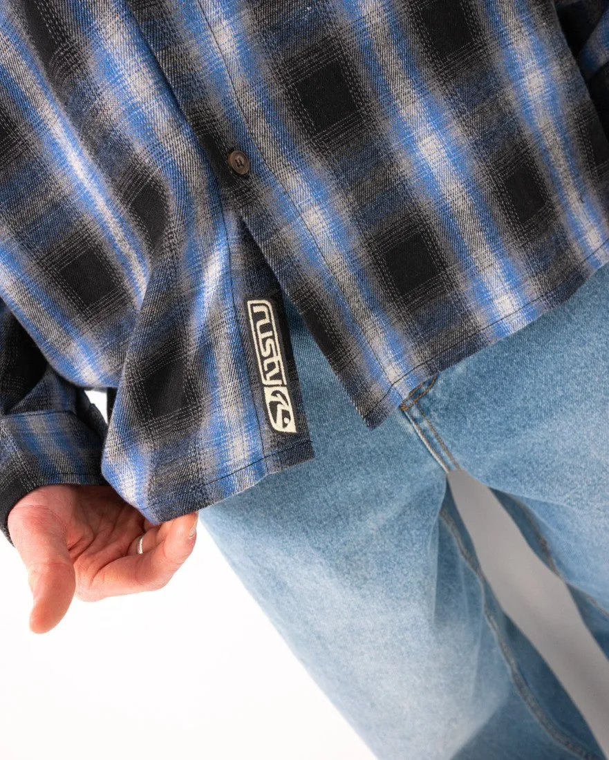 Neon Dreams Relaxed Fit Plaid Shirt