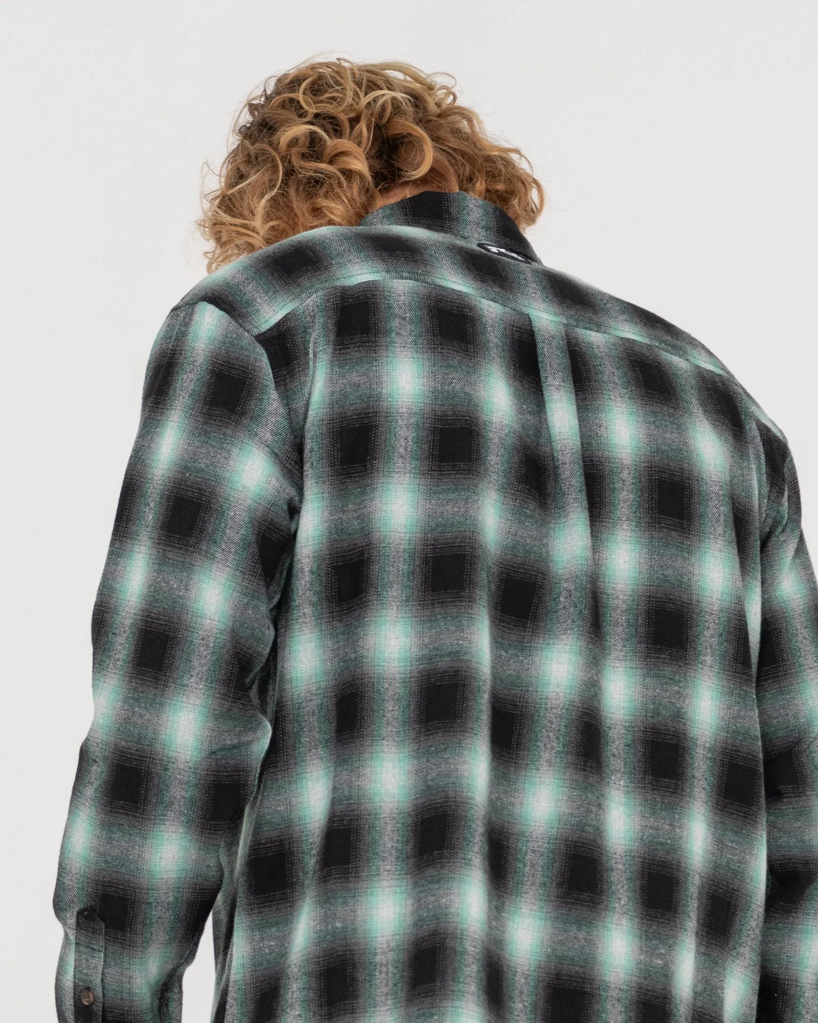 Neon Dreams Relaxed Fit Plaid Shirt