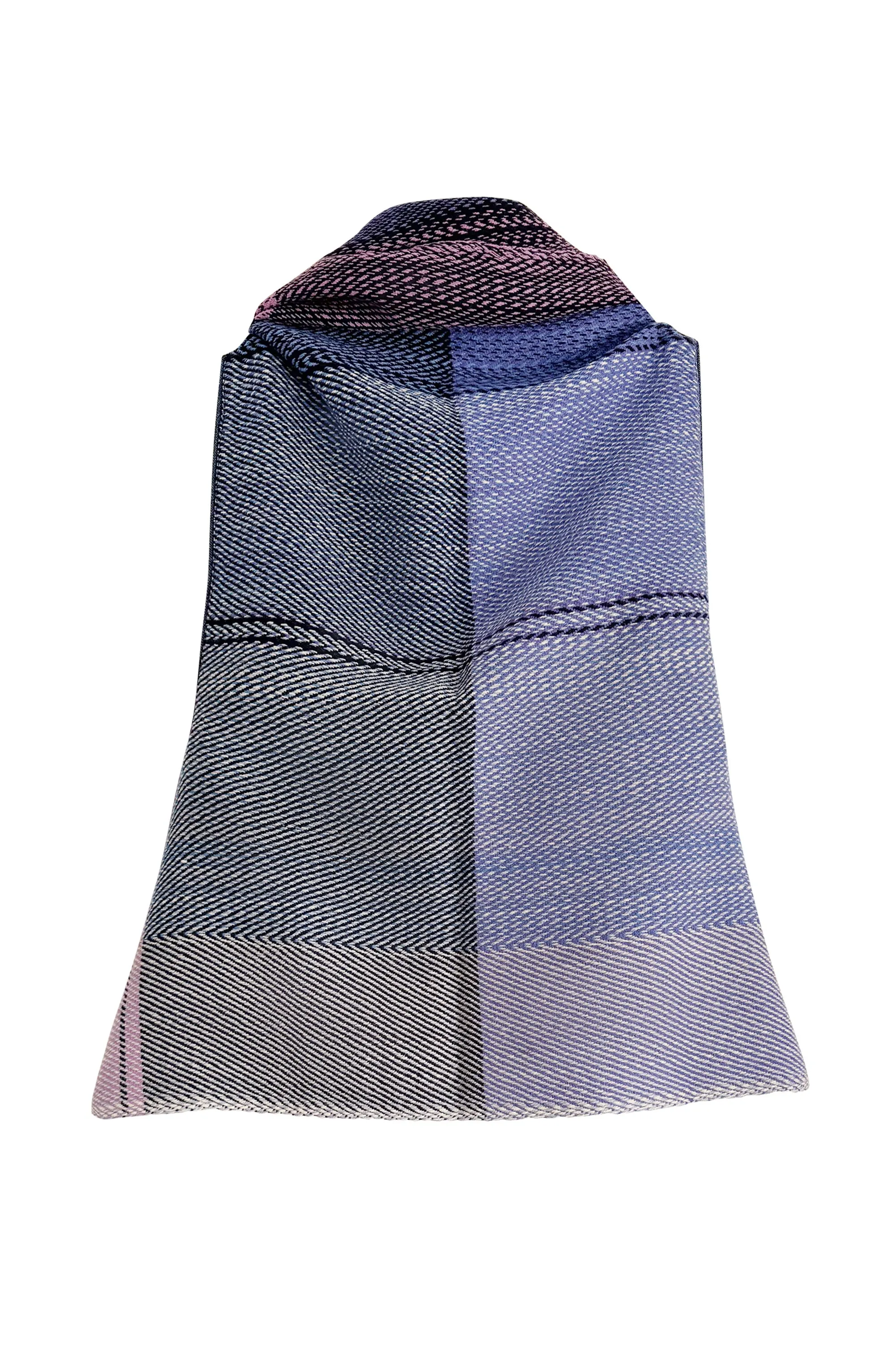 NEW! PLAID Wool Cape Serenity