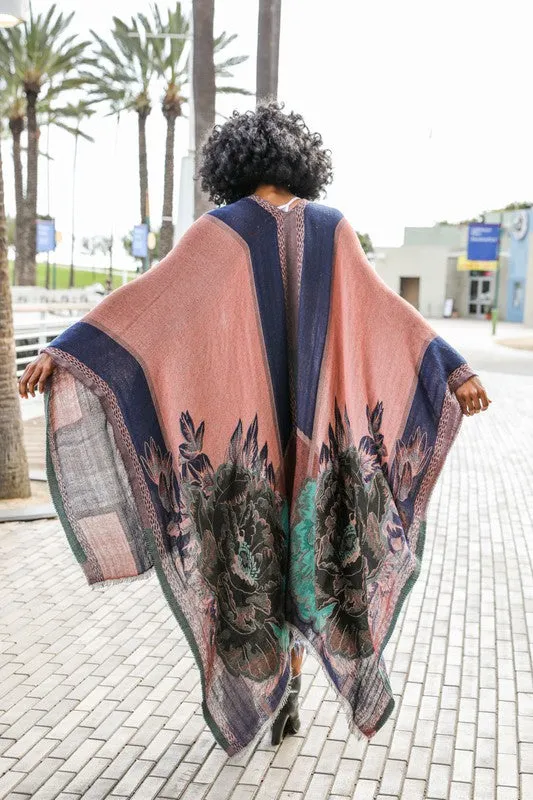 NIGHTBIRD PRINTED KIMONO