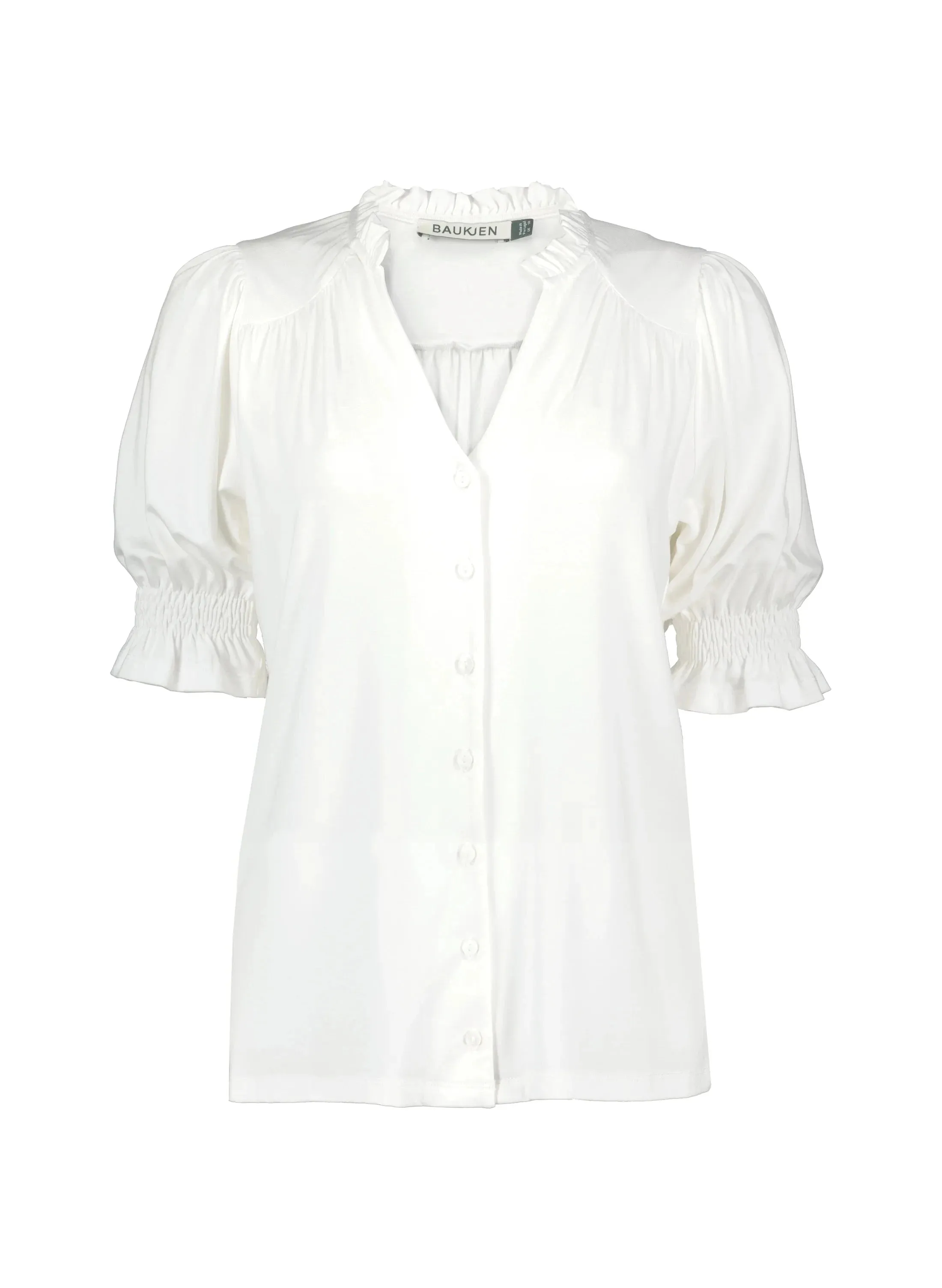Noa LENZING™ ECOVERO™ Blouse | Pure White