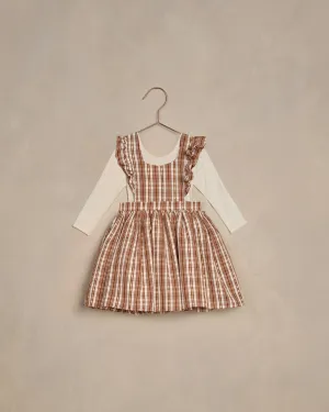 NORALEE Agatha Dress || Copper Plaid