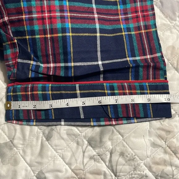 NWT Vera Bradley plaid pajama set