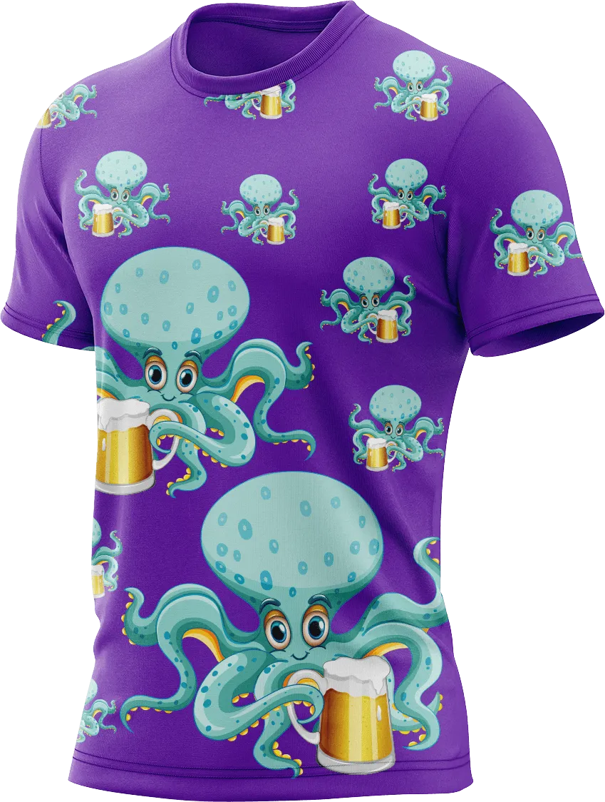 Octopus Rash Shirt Short Sleeve