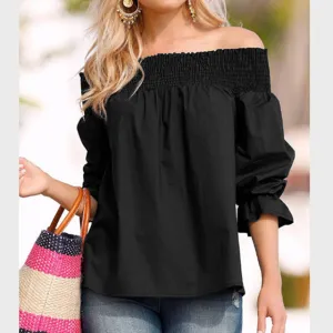 Off Shoulder Sexy Blouses