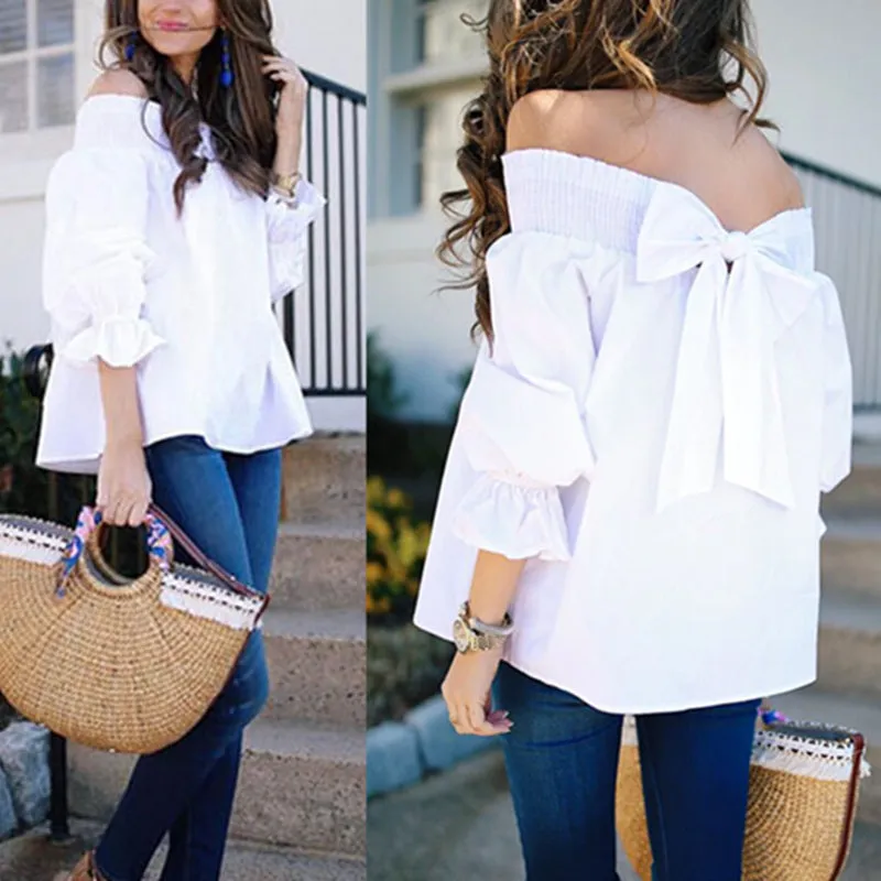 Off Shoulder Sexy Blouses