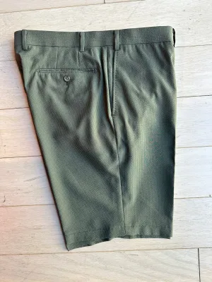 Olive Seersucker Premium Short