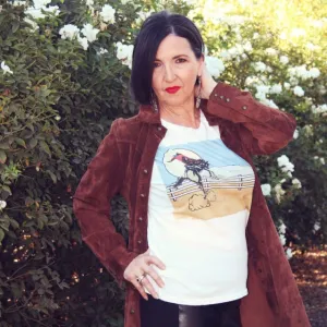 Original Cowgirl Clothing T-Shirts: Moonlight Cowboy