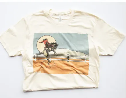 Original Cowgirl Clothing T-Shirts: Moonlight Cowboy