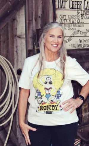 Original Cowgirl Clothing T-Shirts: Rockin' B Ranch Howdy