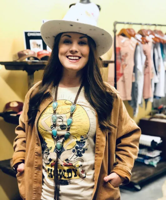 Original Cowgirl Clothing T-Shirts: Rockin' B Ranch Howdy