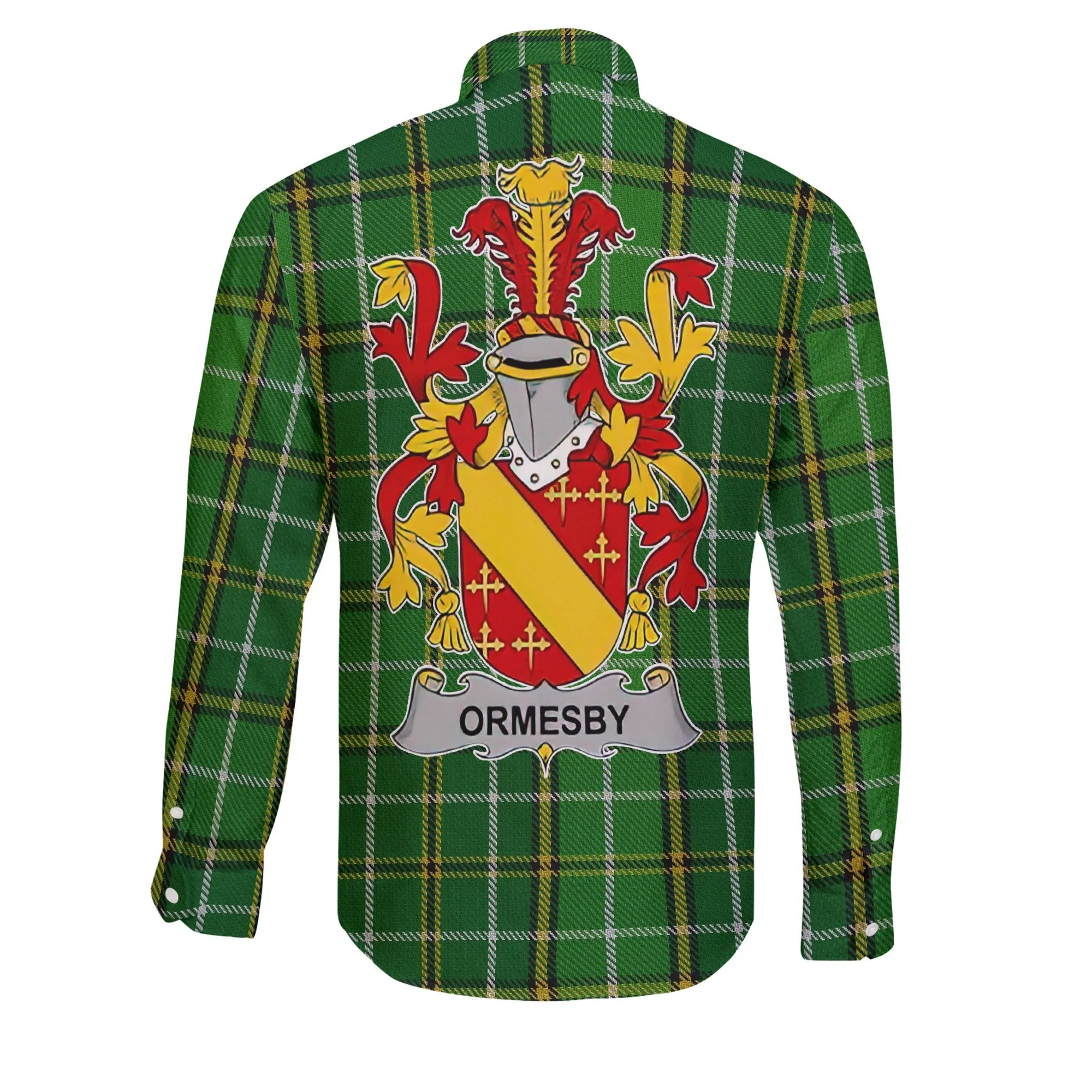 Ormesby Long Sleeve Button Shirts Crest And National Plaid Style