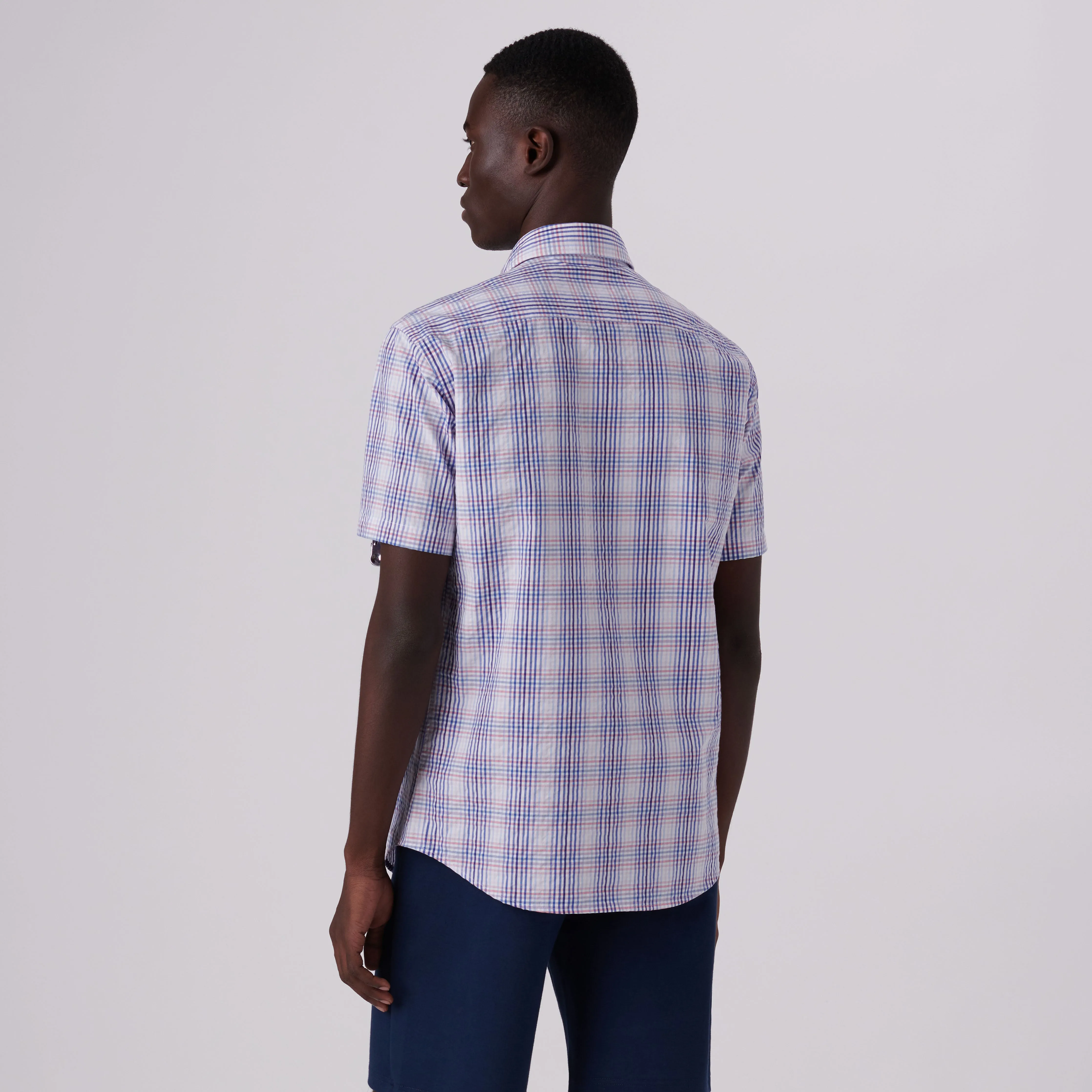Orson Plaid Check Short Sleeve Shirt