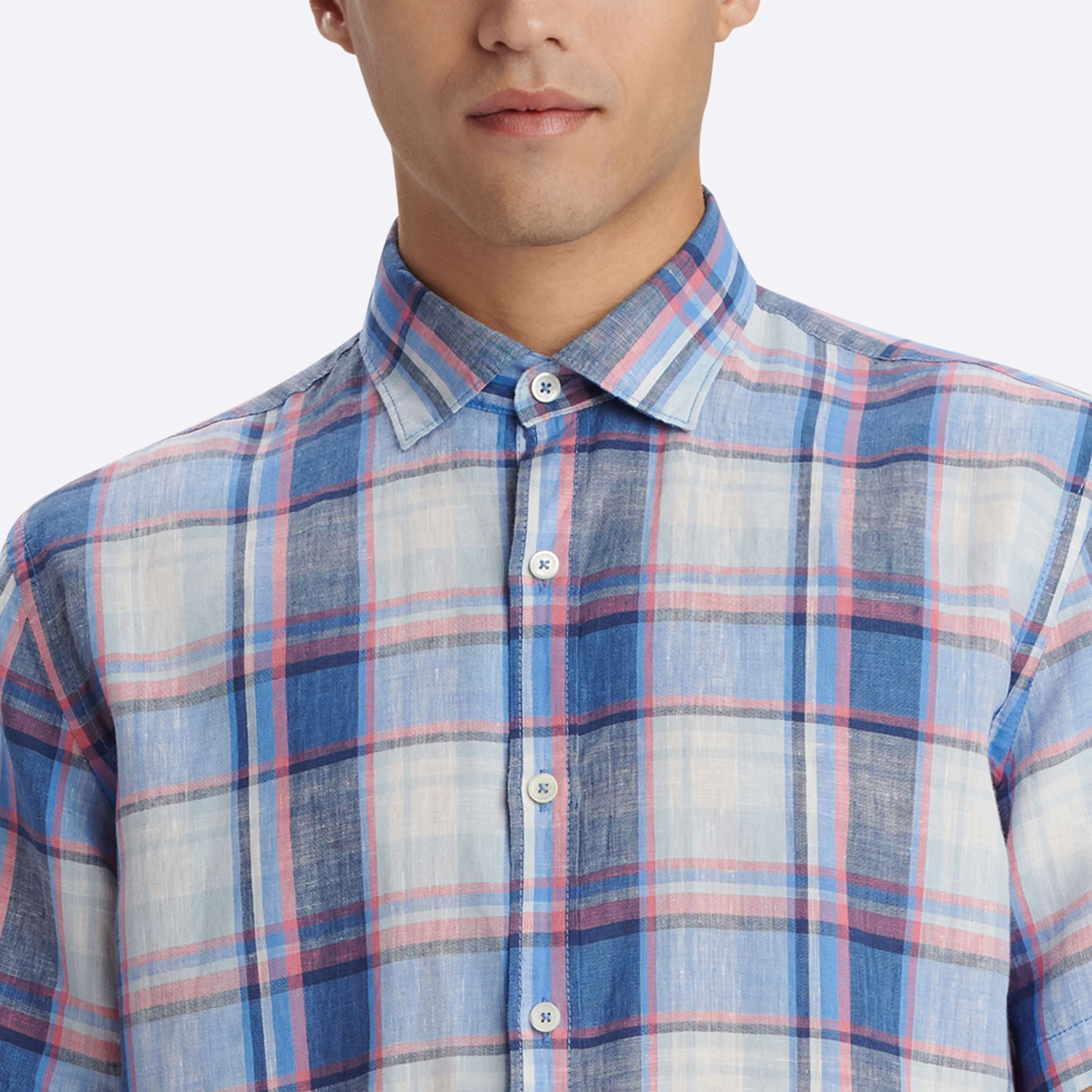 Orson Plaid Check Short Sleeve Shirt
