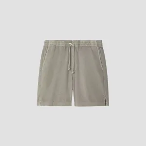 Overdyed Seersucker Easy Short (Khaki)