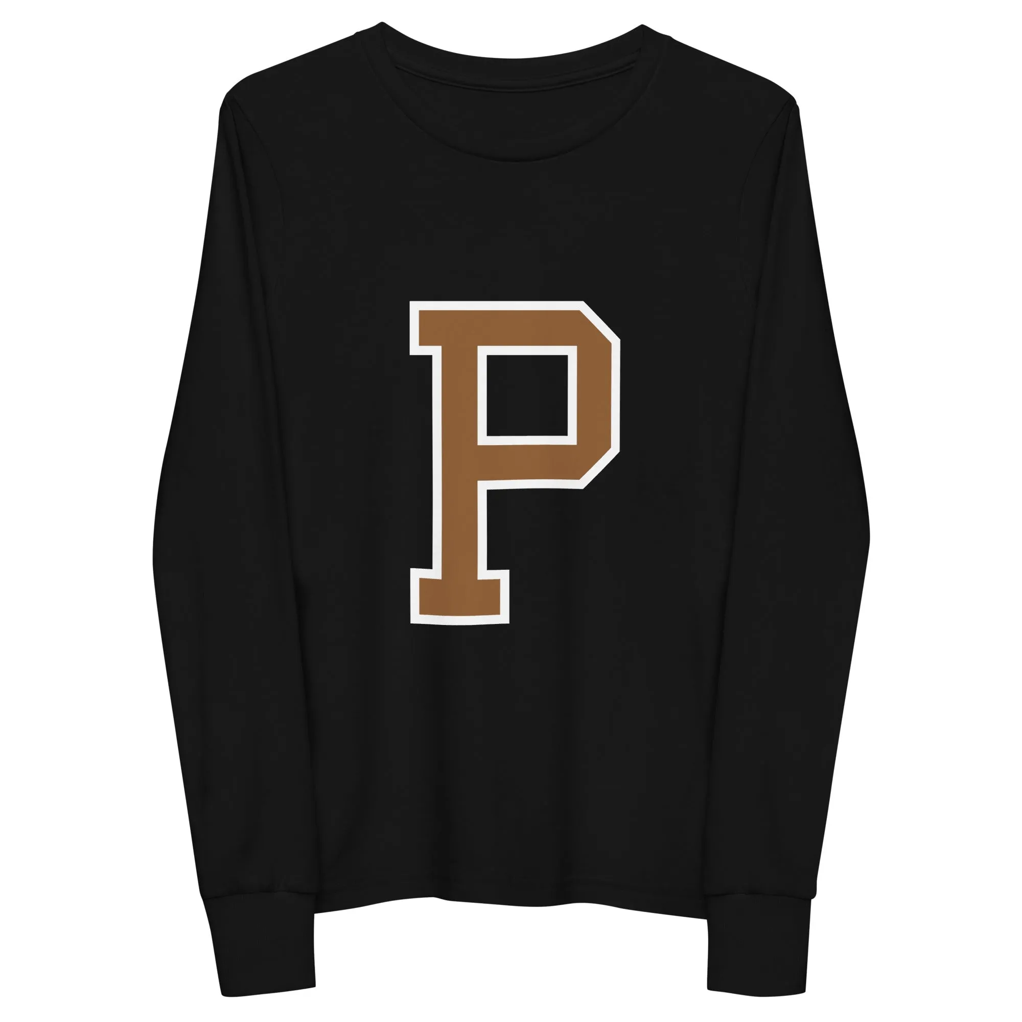 P -  Sustainably Made Kids Long Sleeve T-shirt