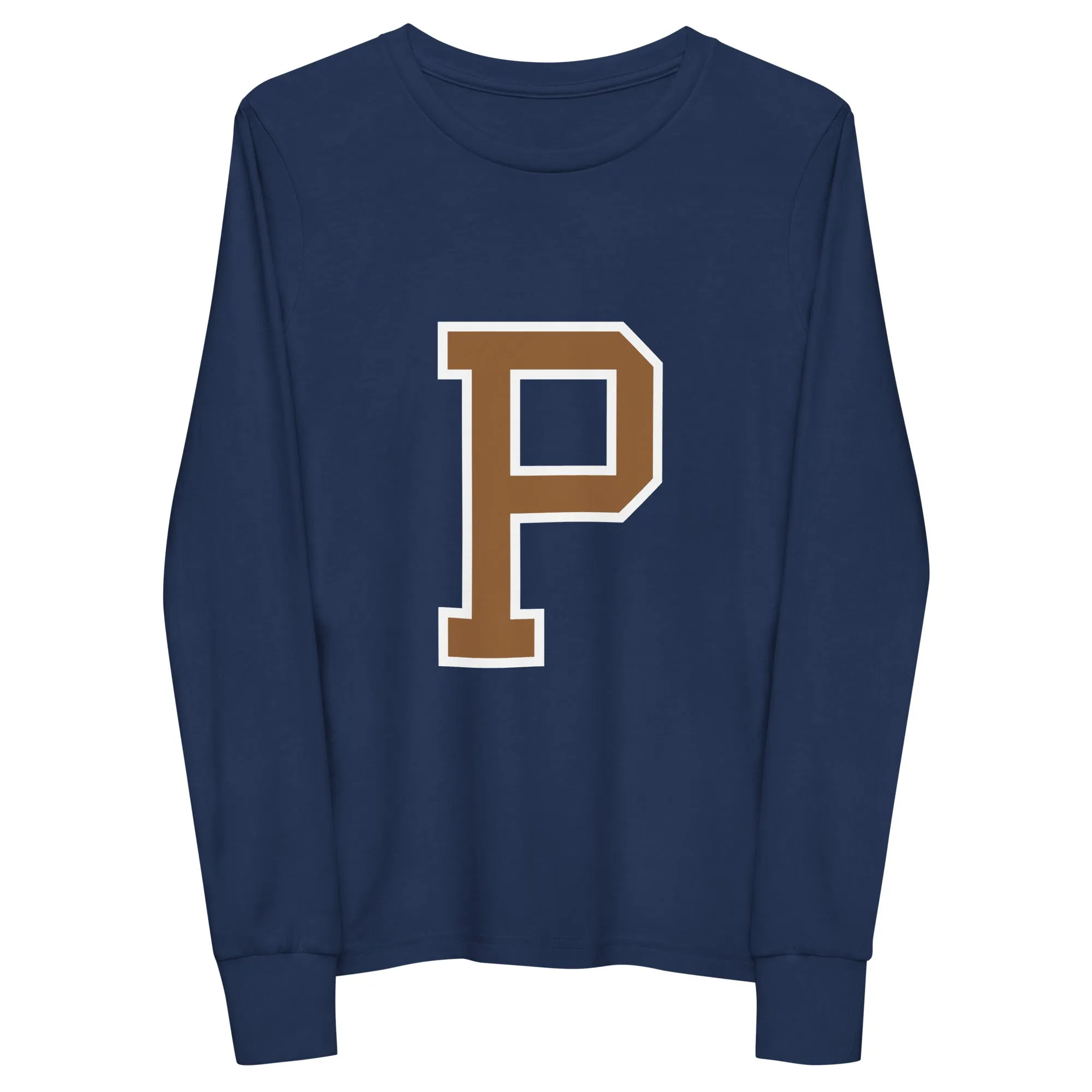 P -  Sustainably Made Kids Long Sleeve T-shirt