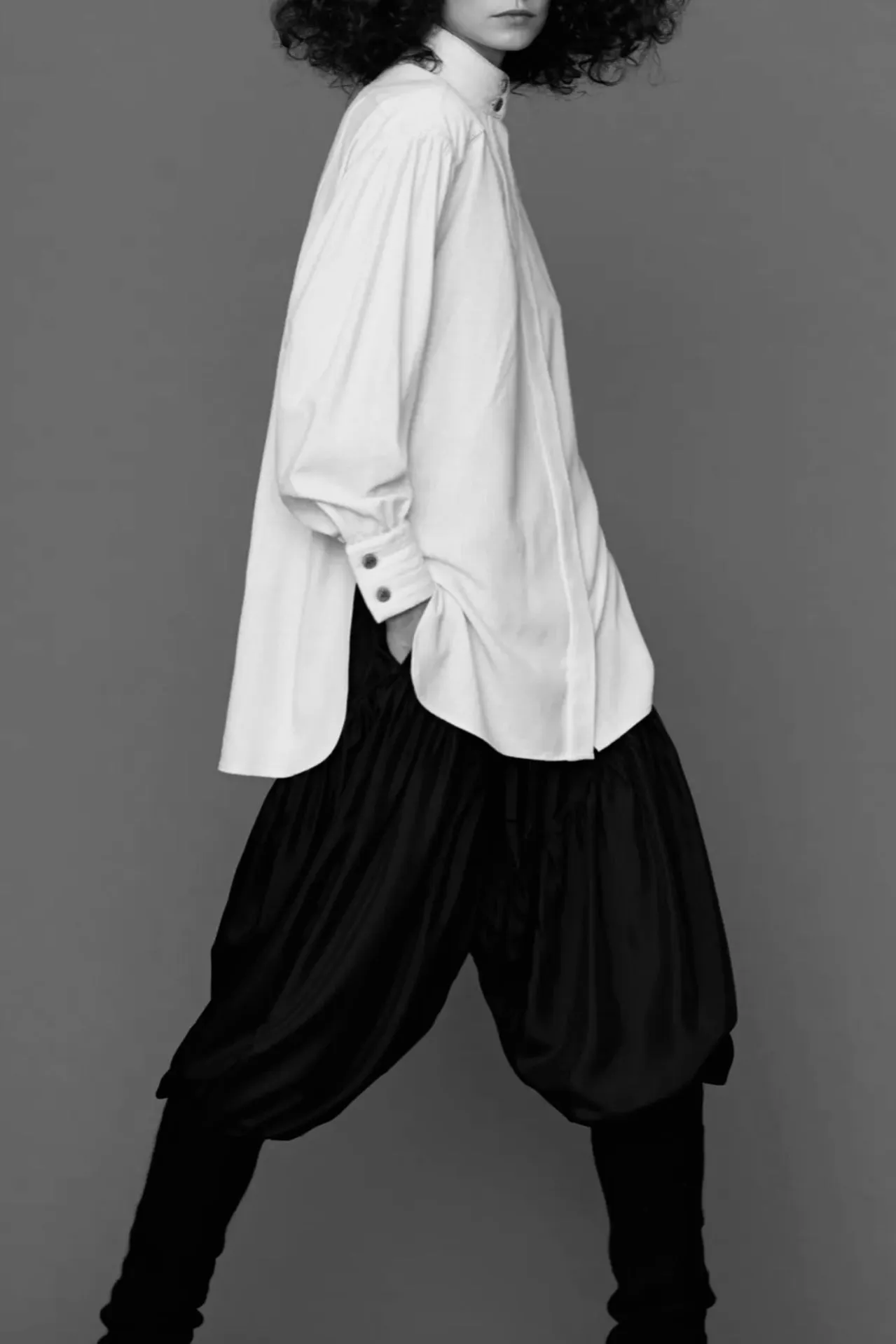 Paisano Blouse Pearl Silk Shantung {Made to Order}