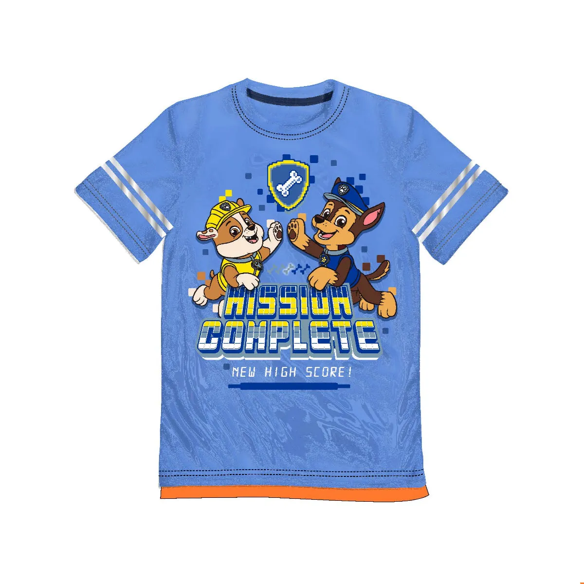 PAW Patrol Boys Toddler Tee and Short Outfit Kids 3PC Clothing Sets, 2T-7
