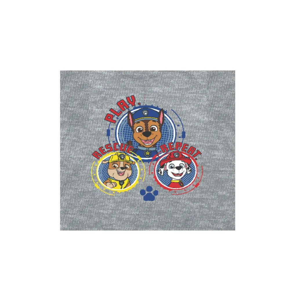 PAW Patrol Boys Toddler Tee and Short Outfit Kids 3PC Clothing Sets, 2T-7