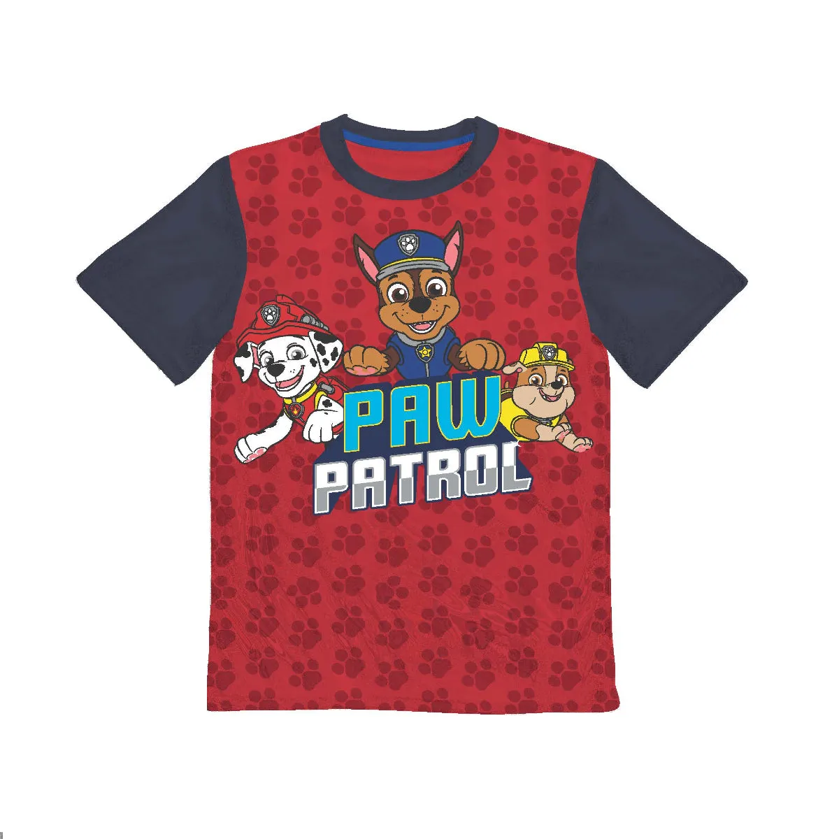 PAW Patrol Boys Toddler Tee and Short Outfit Kids 3PC Clothing Sets, 2T-7
