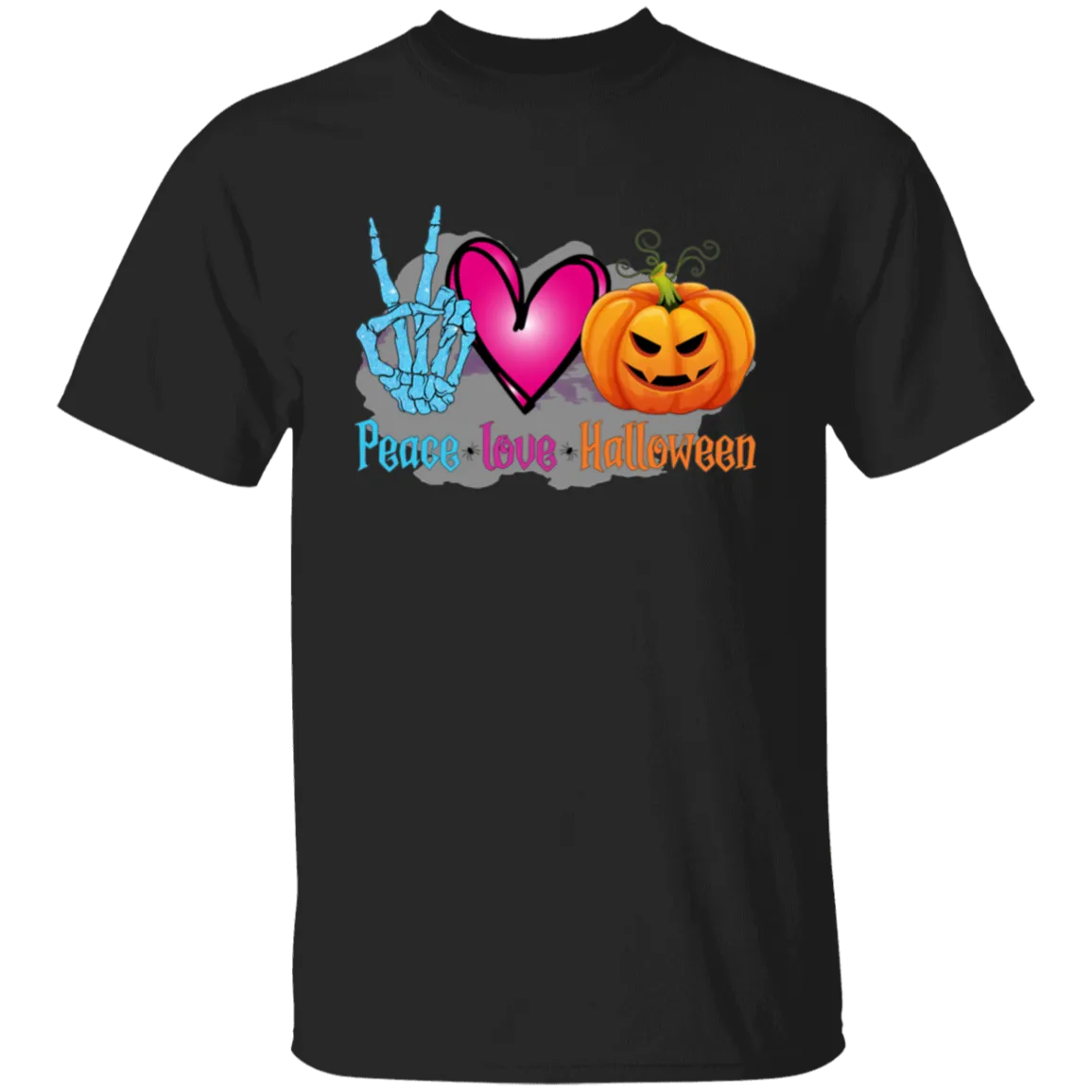 Peace Love Halloween T-Shirt