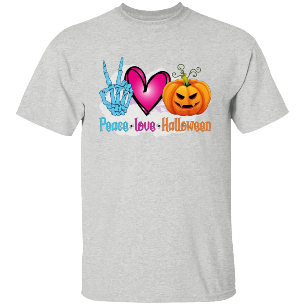 Peace Love Halloween T-Shirt
