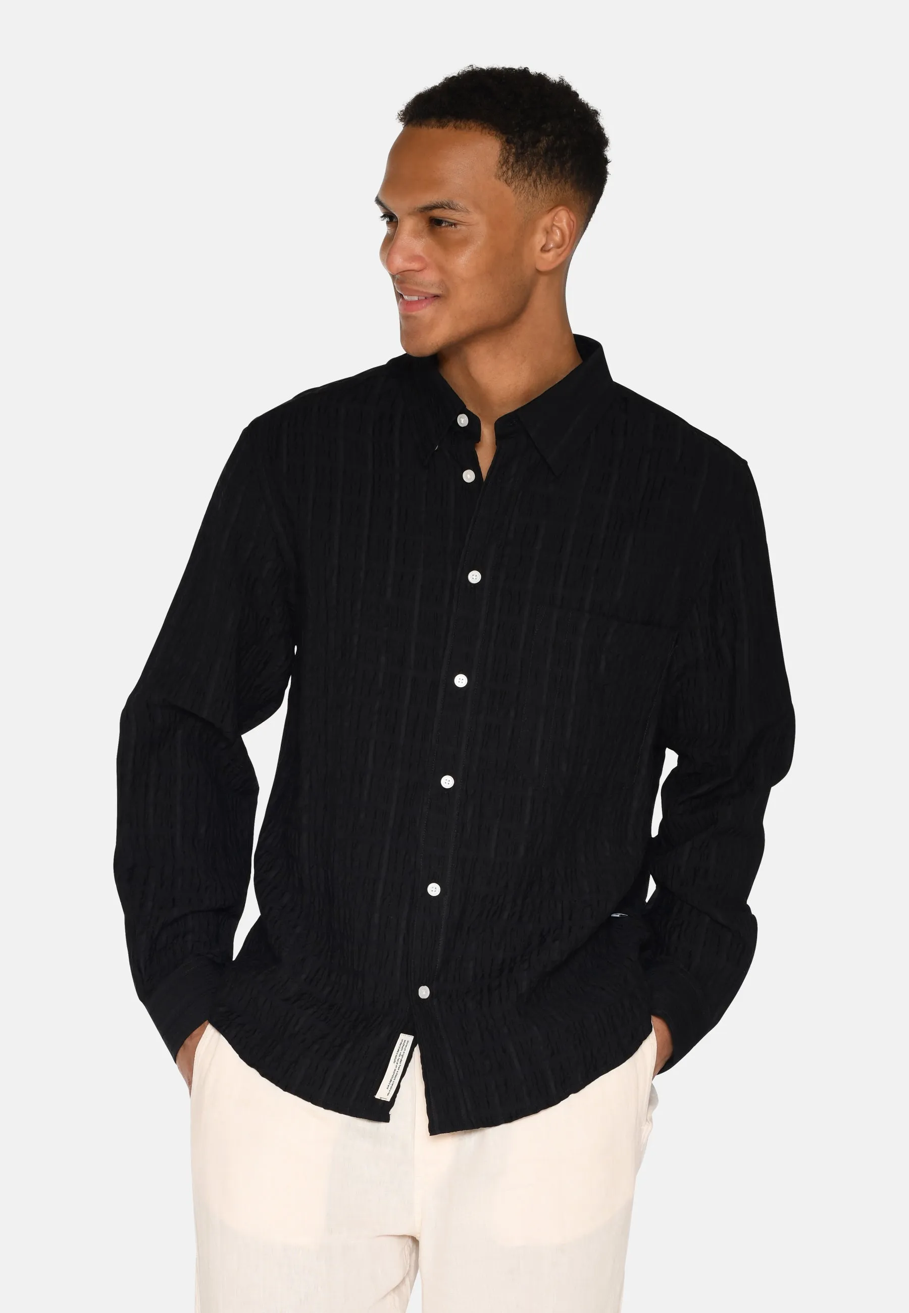 Pedro long sleeved rlx shirt 4141 - Black