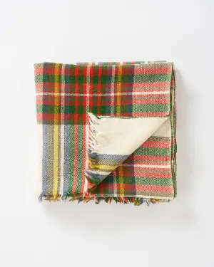plaid design 63 wool blanket