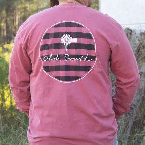 Plaid Logo - Long Sleeve