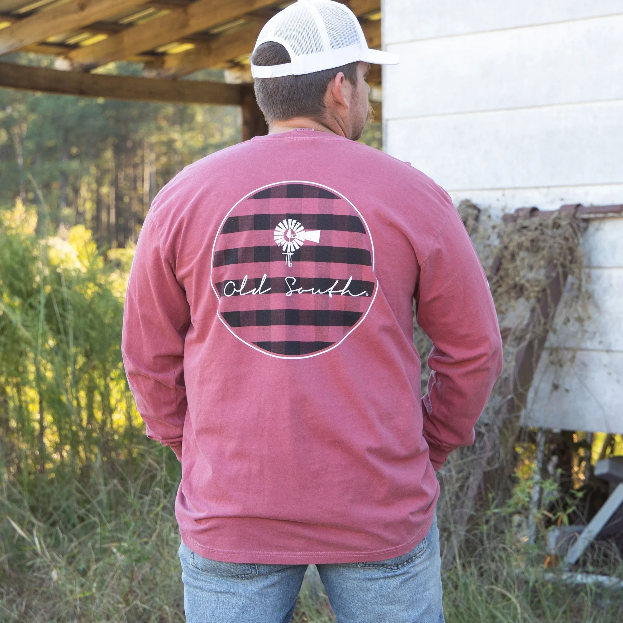 Plaid Logo - Long Sleeve