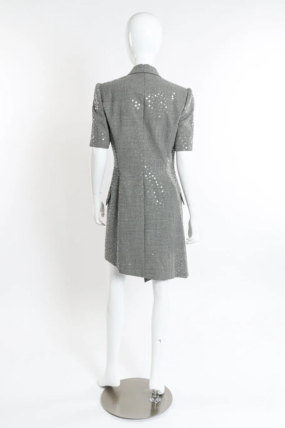 Plaid Sequin Dress