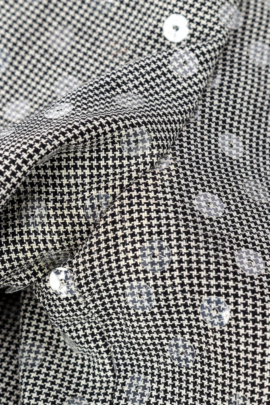 Plaid Sequin Dress